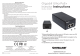 Intellinet Gigabit Ultra PoE Injector Quick Instruction Guide