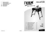 Ferm TSM1028 Instrukcja obsługi