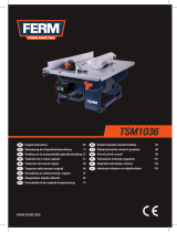 Ferm TSM1036 Instrukcja obsługi