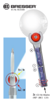 Bresser LED-Ball Magnifier 2,5x/4x 88mm Instrukcja obsługi