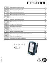 Festool KAL II-Set Instrukcja obsługi