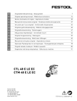 Festool CTM 48 E LE EC Instrukcja obsługi