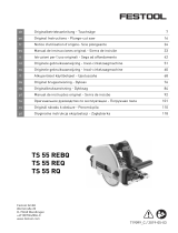 Festool TS 55 RQ-Plus-FS Instrukcja obsługi