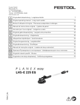 Festool LHS-E 225 EQ Instrukcja obsługi