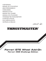Thrustmaster Ferrari GTE Wheel Add-On Ferrari 458 Challenge Edition Instrukcja obsługi