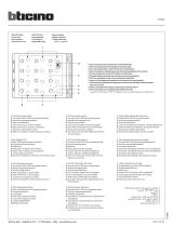 Bticino 353000 Instrukcja obsługi