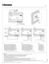 Bticino 346050 Instrukcja obsługi