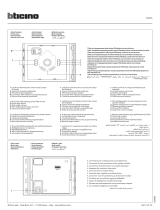 Bticino 352400 Instrukcja obsługi