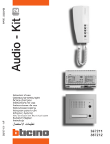 Bticino 367211 Instrukcja obsługi