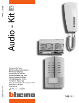 Bticino 368111 Instrukcja obsługi