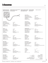 Bticino 3516 Instrukcja obsługi