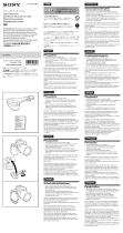 Sony Удлин.рукоятки для A7M2/A7M3/A7RM2/A7RM3/A7SM2/A9 Instrukcja obsługi