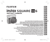 Fujifilm Instax Square SQ6 Noir Instrukcja obsługi