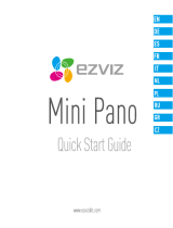 EZVIZ Mini Pano (CS-CV346-A0-7A3WFR) Instrukcja obsługi