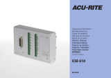 ACU-RITE IOB 610 Instrukcja obsługi