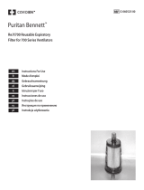 Medtronic Puritan Bennett Re/X700 expiratory bacteria filter Instrukcja obsługi