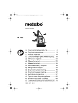 Metabo Electromagnet. Drill Stand M100 Instrukcja obsługi