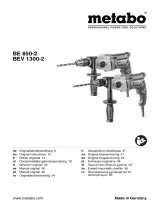 Metabo BEV 1300-2 Instrukcja obsługi