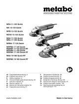 Metabo WEPBA 17-125 Quick DS Instrukcja obsługi