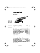 Metabo W 6-125 Instrukcja obsługi
