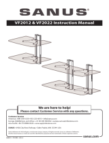 Sanus VF2022 Instrukcja instalacji