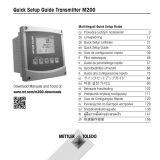 Mettler Toledo Transmitter M200 Instrukcja obsługi