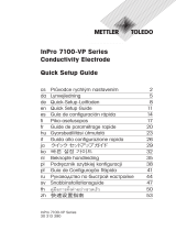 Mettler Toledo InPro 7100-VP Series Conductivity Electrode Instrukcja instalacji