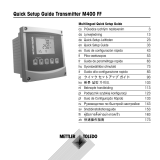 Mettler Toledo Transmitter M400 FF Instrukcja obsługi