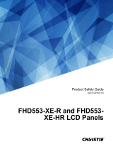 Christie FHD553-XE-R Instrukcja obsługi