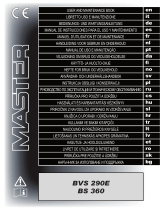 Master BS-BVS 110V 60HZ Instrukcja obsługi