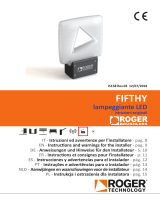 Roger Technology FIFTHY Instrukcja obsługi