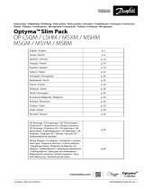 Danfoss Optyma Slim Pack OPMSXM034-044 Instrukcja obsługi