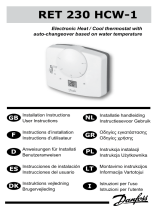 Danfoss RET230 HCW1 Instrukcja instalacji