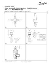 Danfoss REG-SA SS, REG-SB SS 15-40 Instrukcja instalacji