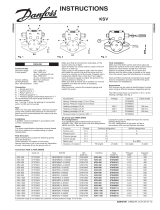 Danfoss KSV 630 Instrukcja obsługi