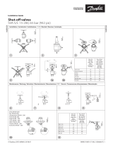 Danfoss Shut-off valves SVA-S/L 15-200, 65 bar (942 psi) Instrukcja instalacji