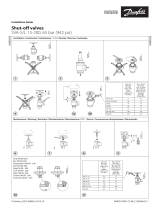 Danfoss Shut-off valves SVA-S and SVA-L 15-200 - 65bar (942 psi) Instrukcja instalacji