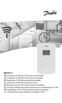 Danfoss CF-RD Room Thermostat Instrukcja instalacji