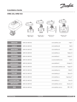 Danfoss AME 335, AME 435 Instrukcja obsługi