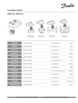 Danfoss AMV 335, AMV 435 (Generation 2009) Instrukcja obsługi