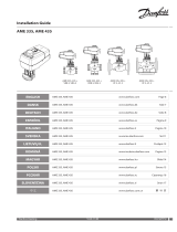 Danfoss AME 335, AME 435 (Generation 2009) Instrukcja obsługi