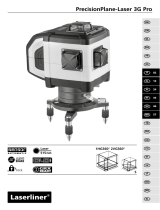 Laserliner PrecisionPlane-Laser 3G Pro Instrukcja obsługi