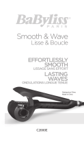 BaByliss SMOOTH & WAVE LISSE ET BOUCLE Instrukcja obsługi
