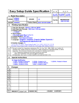 LG M2901SCBN Instrukcja instalacji