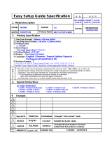 LG M3704CCBA Instrukcja instalacji