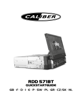 Caliber RDD571BT Skrócona instrukcja obsługi