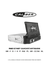 Caliber RMD574BT Skrócona instrukcja obsługi