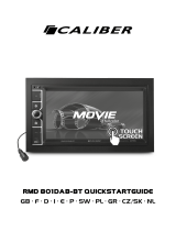 Caliber RMD801DAB-BT Skrócona instrukcja obsługi