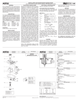 Asco Series WPIS WSIS Low Power Solenoid Instrukcja obsługi
