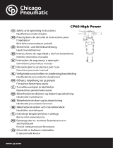 Chicago Pneumatic CP60 High Power Instrukcja obsługi